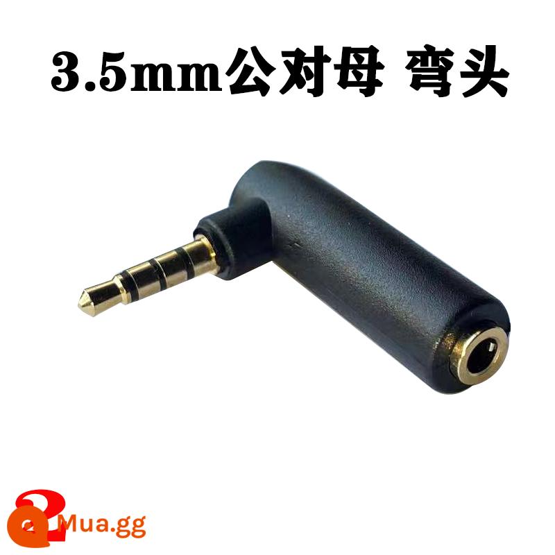 Miễn phí vận chuyển 6.5/3.5mm/RCA đầu hoa sen cách mạng rca hoa sen đôi nam nữ thành nữ cắm xả điện đàn piano âm thanh loa điện chuyển dây trộn hoa sen âm thanh AV1 điểm 2 điểm dòng - 2: Khuỷu tay nam sang nữ 3,5mm