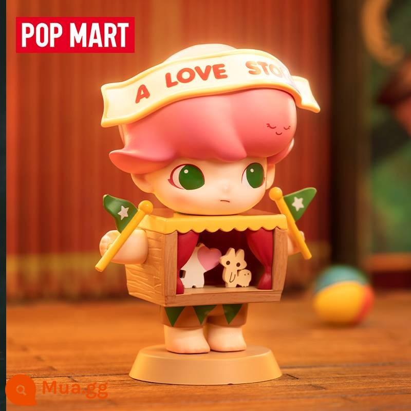 POPMART Bubble Mart DIMOO Ngày hẹn hò Series Blind Box Model Đồ chơi hợp thời trang Lễ tình nhân Quà tặng tỏ tình - [Rạp hát tình yêu] (Bao gồm xác nhận mở hộp thẻ thời thượng)