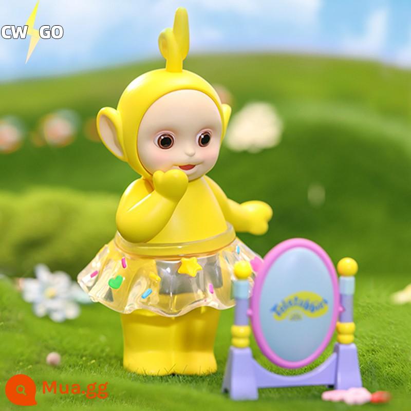 Sản phẩm mới POPMART Bubble Mart Teletubbies Series Dream Candy World Blind Box Model Gift Toy - Xác nhận khui hộp - hạt đường nghiền