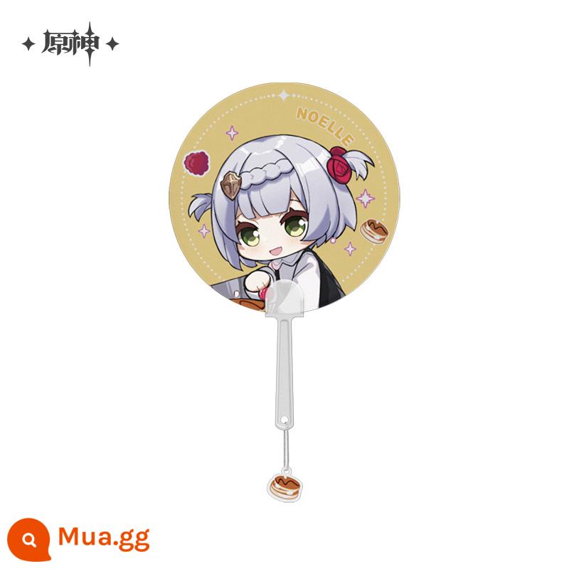 [Yuanshin Official/Đổi điểm thành viên] Giấc mơ thiếu nhi Qizhen Series Uchiwa Fan Genshin - Noelle