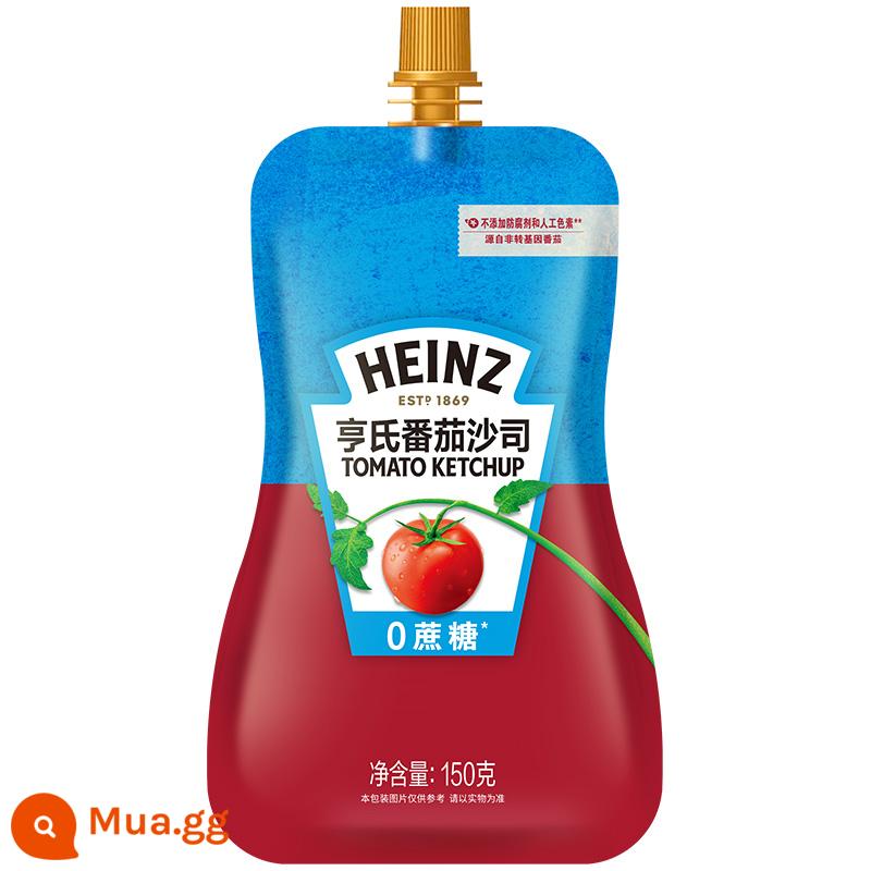 Tương cà Heinz 320g*3 túi sốt salad gói nhỏ hộ gia đình trẻ em không thêm tương cà Sốt cà chua 0 béo - Bột cà chua (0 sucrose) 150g*1 túi