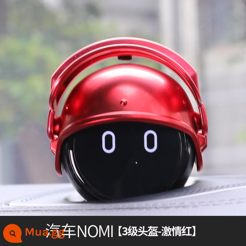 Mũ robot Weilai NOMI mũ cứng ES6ET7 sửa đổi vật liệu trang trí Ông Bao Bobo lên hàng không vũ trụ - NOMI [Mũ bảo hiểm cấp 3] Màu đỏ đam mê