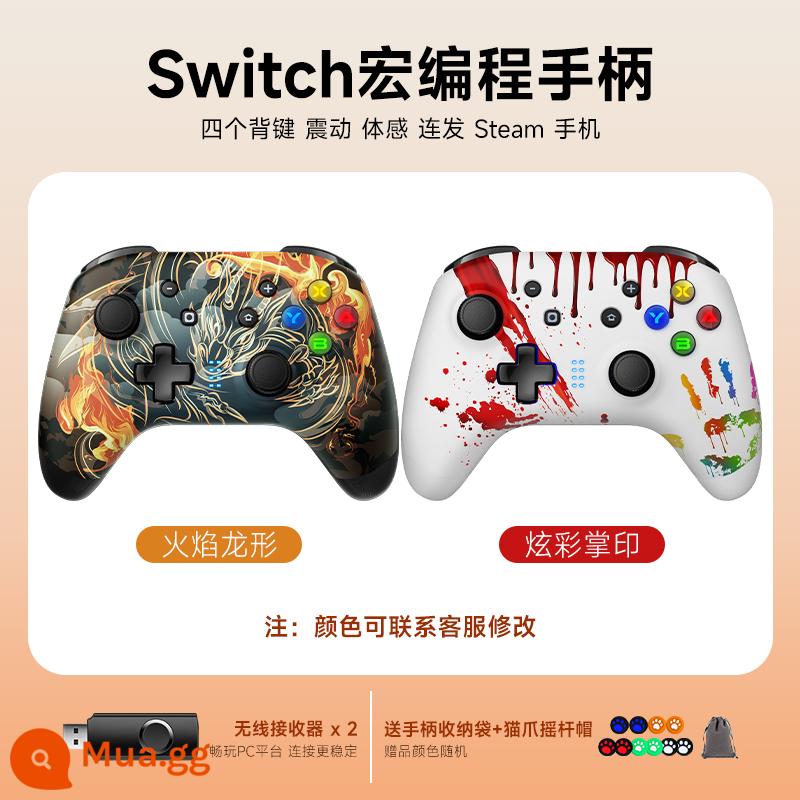 Easy Horse Chi Chi Rabbit 9124 Nintendo Switch Xử lý NS Bluetooth HOUSTER MONSTER HUNTER ZELDA PC MÁY TÍNH PHIÊN BẢN STEAM RUBRATION VÀ TV Apple Mobile Phone Thế giới của tôi - In hình bàn tay rồng