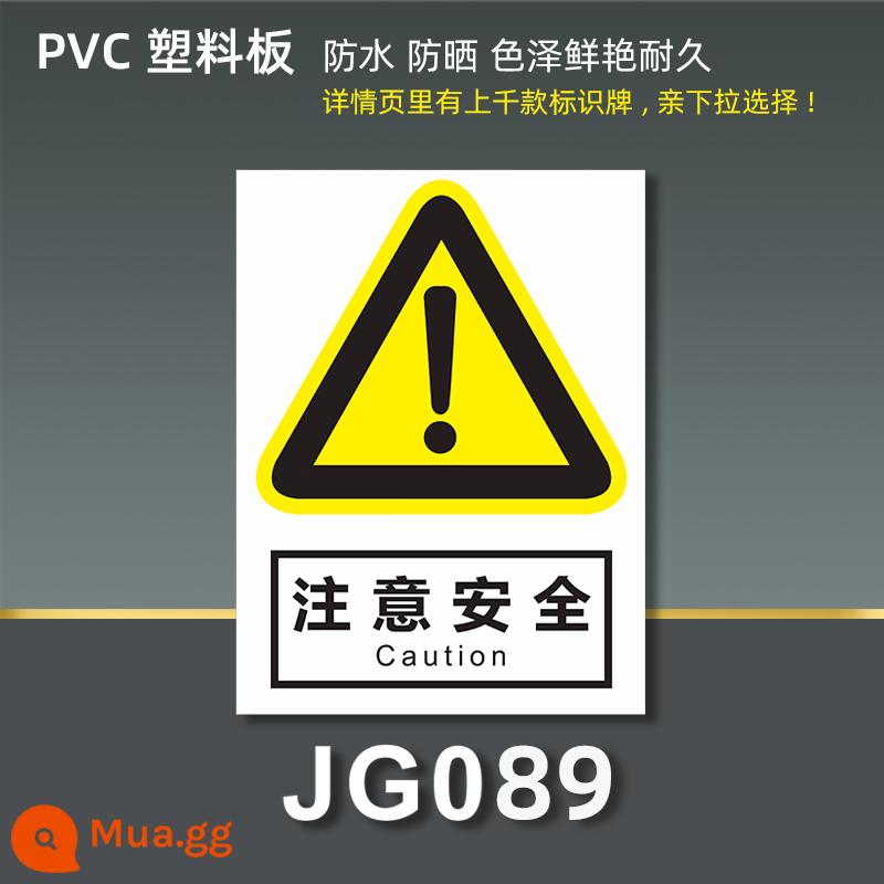 Biển báo an toàn cảnh báo dấu hiệu cảnh báo nhắc nhở biển báo cháy nhãn dán địa điểm xây dựng xây dựng khẩu hiệu sản xuất xưởng quản lý kho hàng cấm hút thuốc biển báo nhãn dán PVC tùy chỉnh - được an toàn