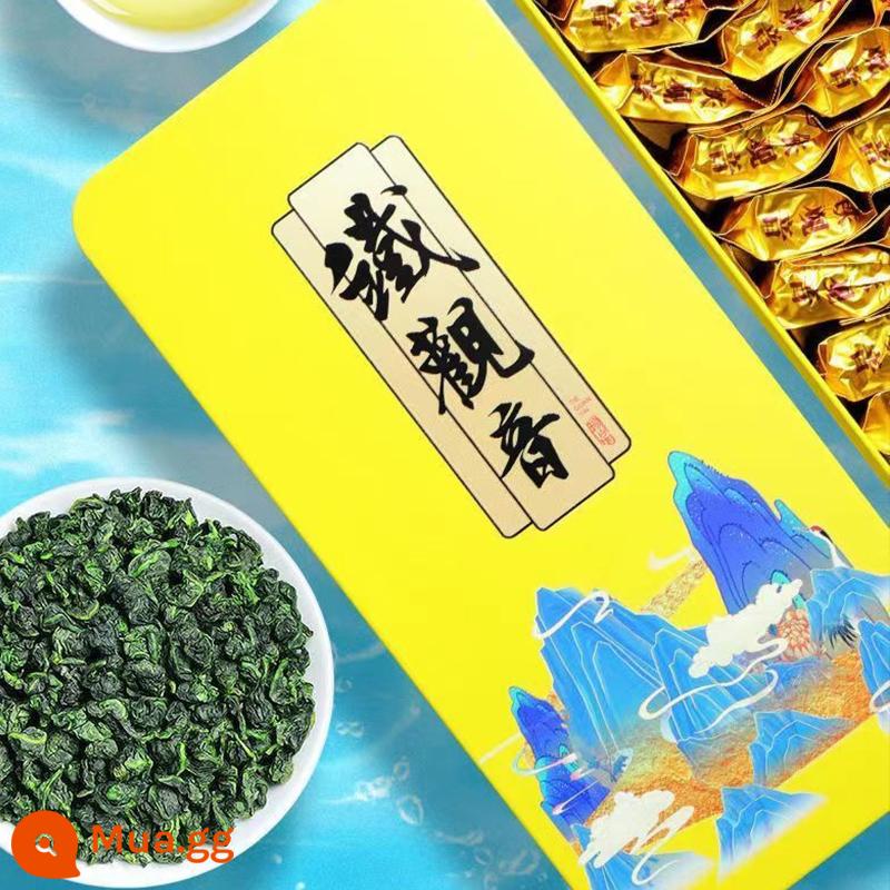 2022 Xác Thực Anxi Tieguanyin Trà Mới Cấp Đặc Biệt Lô Châu Hương Vị Trà Ô Long Hộp Quà Đóng Gói Hương Hoa Lan Túi Nhỏ 500G - 250g