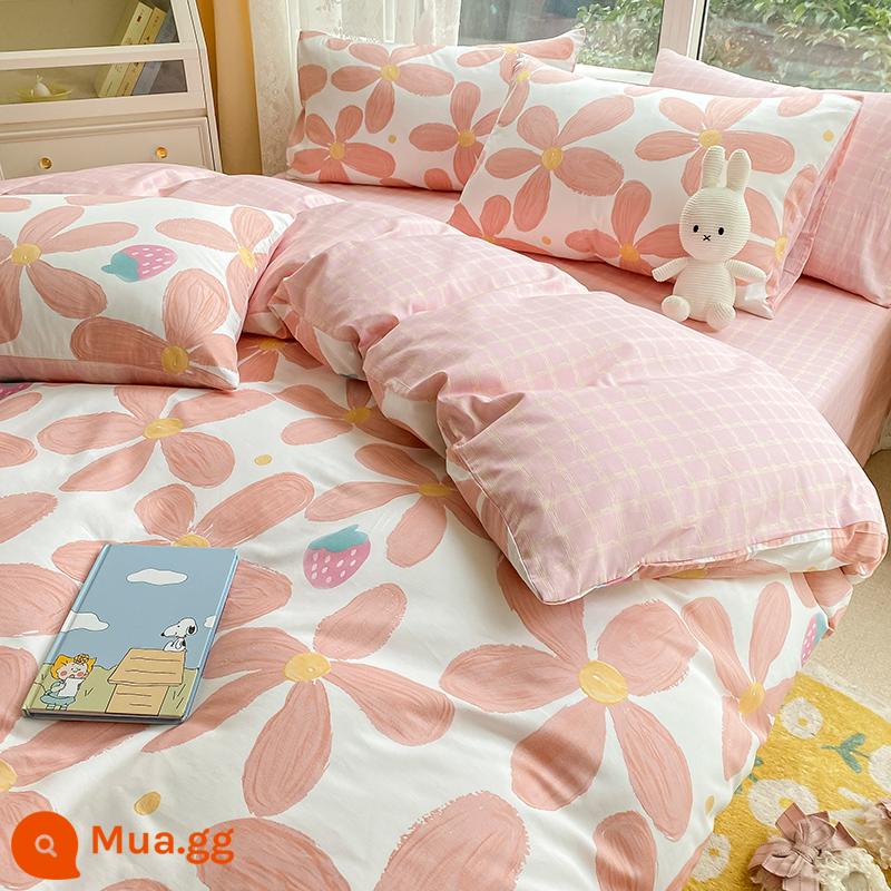 Nguyên Chất Cotton Vỏ Chăn Đơn 150X200X230 Ga Giường Cotton Vỏ Chăn Đơn 180X220 Vỏ Chăn Dày - Yuanyi [100% cotton]