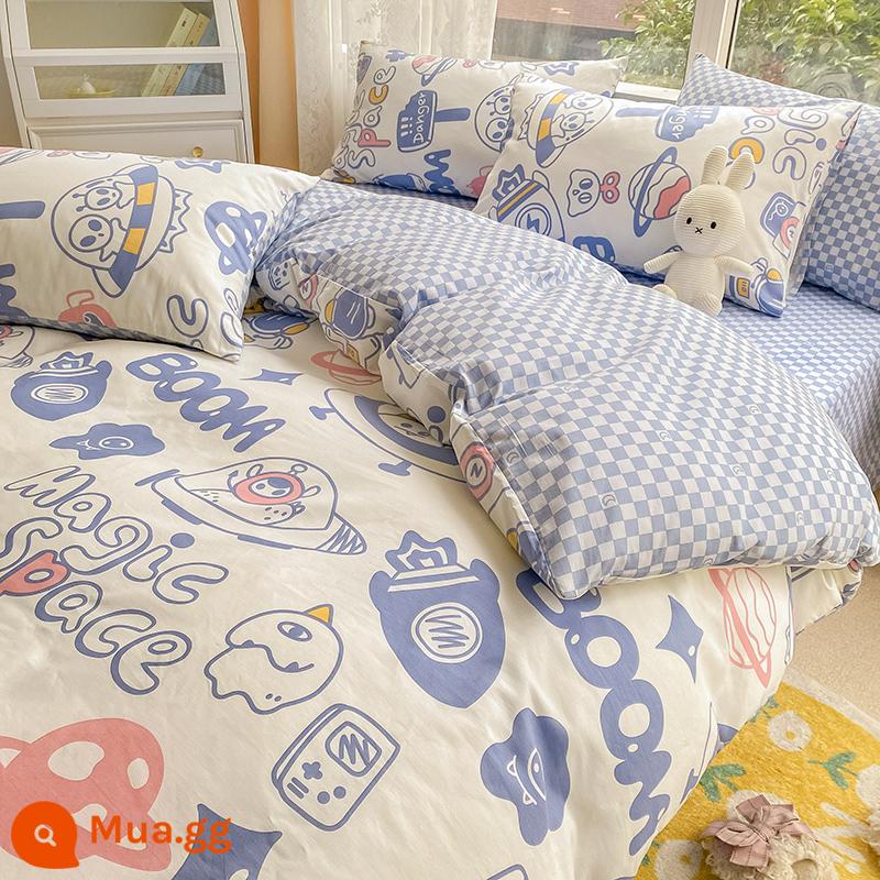 Nguyên Chất Cotton Vỏ Chăn Đơn 150X200X230 Ga Giường Cotton Vỏ Chăn Đơn 180X220 Vỏ Chăn Dày - Du lịch [100% cotton]