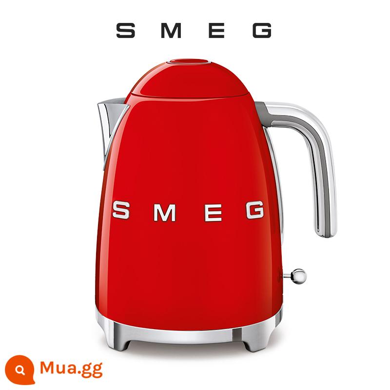 Ấm Siêu Tốc SMEG/Smeg KLF03 Điện Retro Hộ Gia Đình Tự Động Tắt Nguồn Công Suất Lớn Inox Nhanh Nồi - màu đỏ