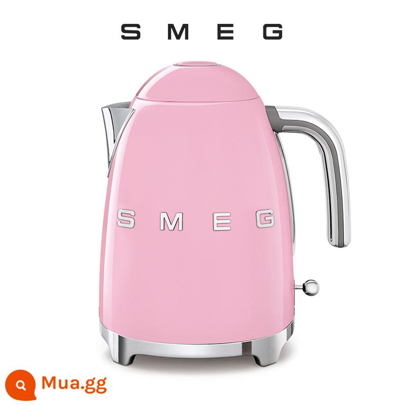 Ấm Siêu Tốc SMEG/Smeg KLF03 Điện Retro Hộ Gia Đình Tự Động Tắt Nguồn Công Suất Lớn Inox Nhanh Nồi - Hồng