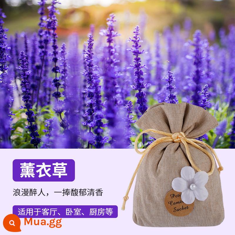 Osmanthus thơm ô tô gói nước hoa ô tô cao cấp thơm lâu nhẹ mặt dây chuyền nam nữ đặc biệt ô tô gói - Hoa oải hương [2 gói]