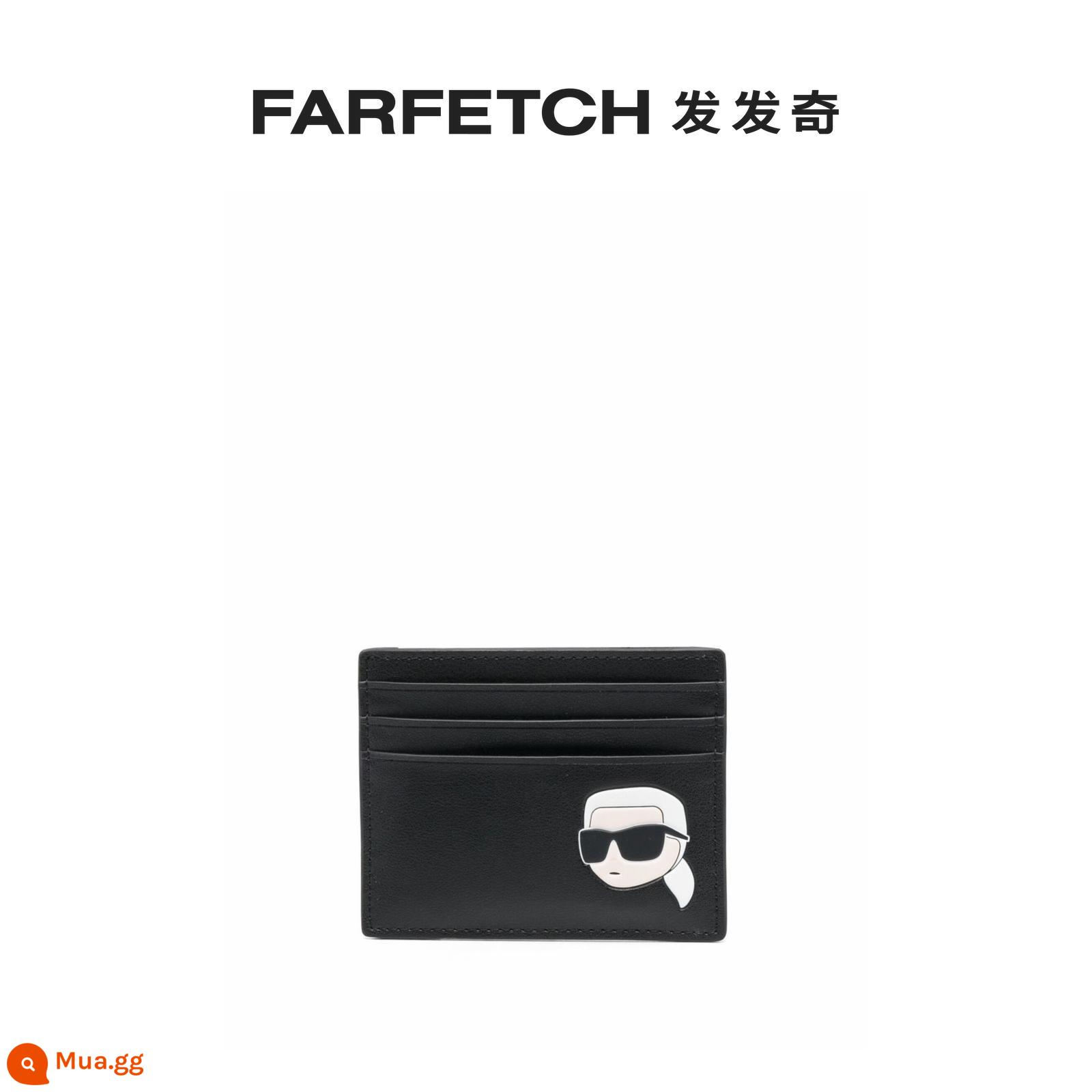 Chủ thẻ Karl Lagerfeld Ikonik 2.0 FARFETCH - đen