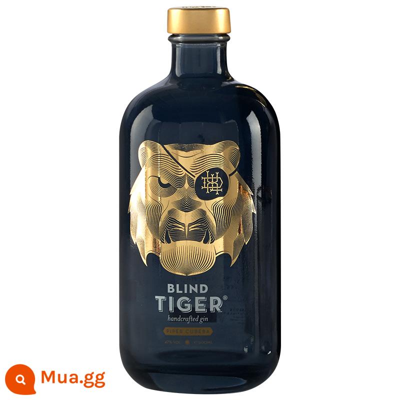 Bỉ nhập khẩu Blind Tiger Blind Tiger gin rượu Gin pha chế rượu gin hộp quà tặng - Chai đơn 500ML