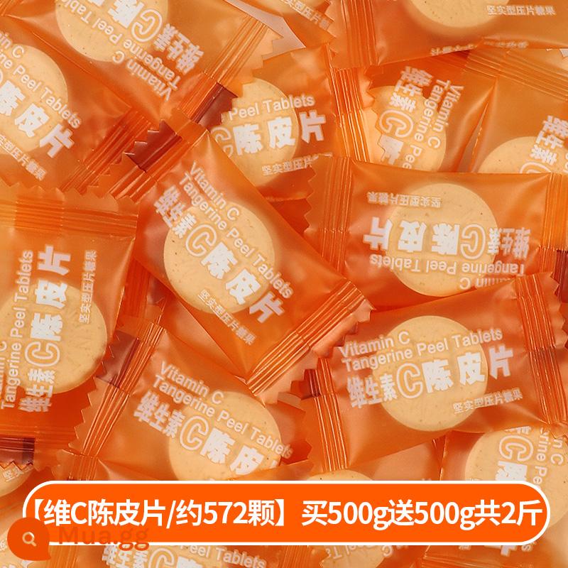 Zhen Liyou Muối biển Chanh dây Hương bạc hà Đường Vôi Đường Hơi thở thơm mát Vitamin C Vỏ quýt Kẹo Tết Nguyên đán - Mua 500g muối biển và vị dứa tặng 500g (tổng cộng khoảng 572 miếng cho 2 pound)