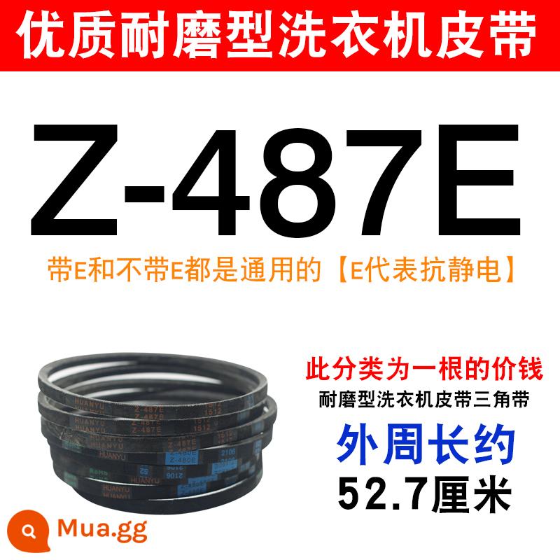 Dây đai máy giặt chống mài mòn chất lượng cao Đai tam giác hình chữ O đa năng bán/hoàn toàn tự động băng tải động cơ máy giặt phụ kiện - Z-487E