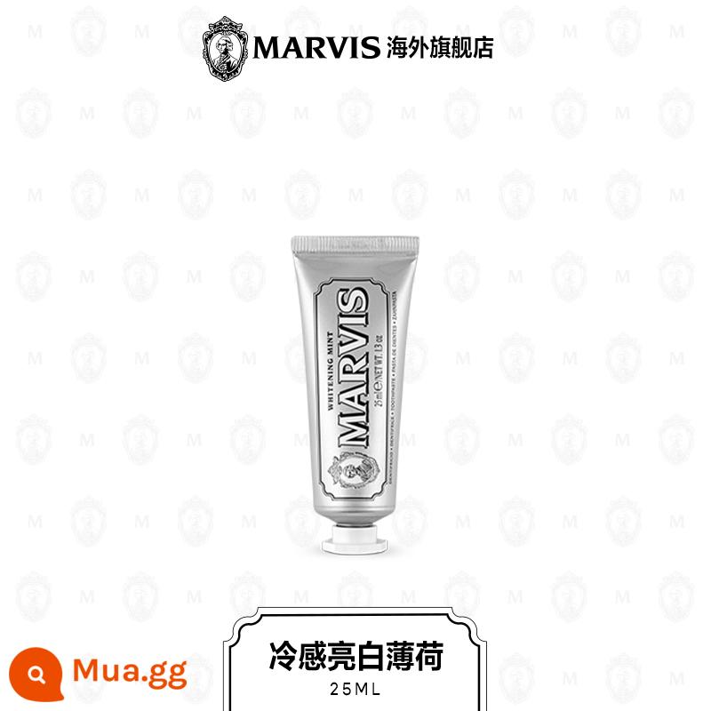 Marvis Marts Mint Kemyaste Đóng gói di động 25ml Whiten - Mát mẻ và tươi sáng