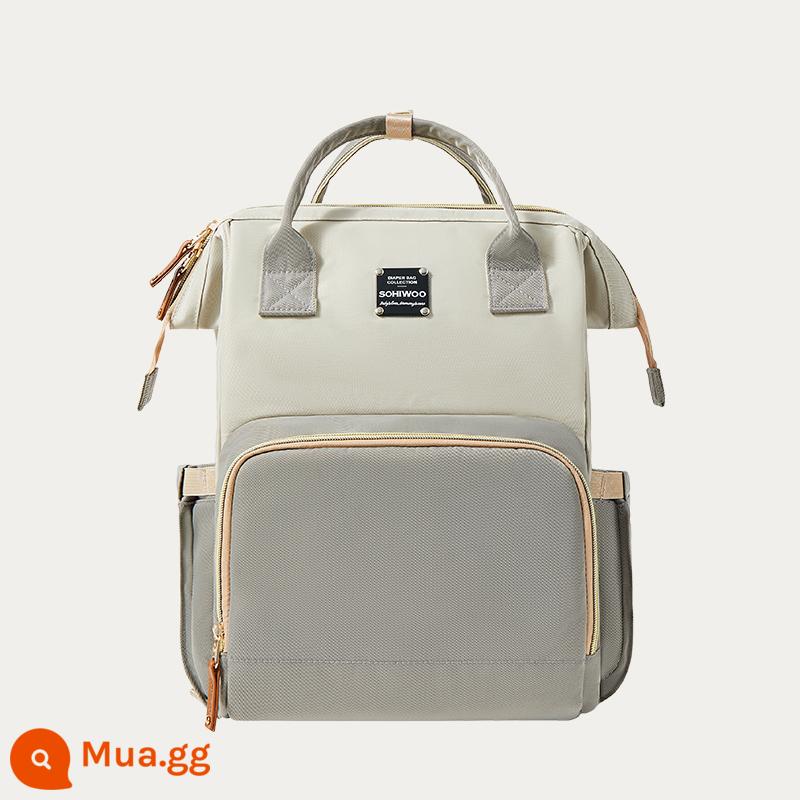 Sohiwoo Mommy Bag 2022 Mới Tay Mới Tay -in -Child, túi mẹ đa chức năng ra khỏi ba lô - Thiên thạch-Dung tích lớn [20L]