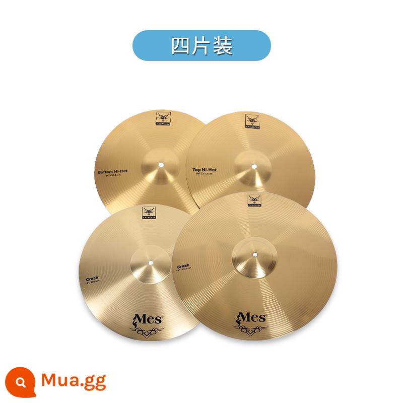 Bản gốc MES 鑔 trống Maisi treo 18 inch 鑔 bộ 鑔 trống jazz 鑔 bộ ding ding 鑔 có giá đỡ - Bộ bốn mảnh