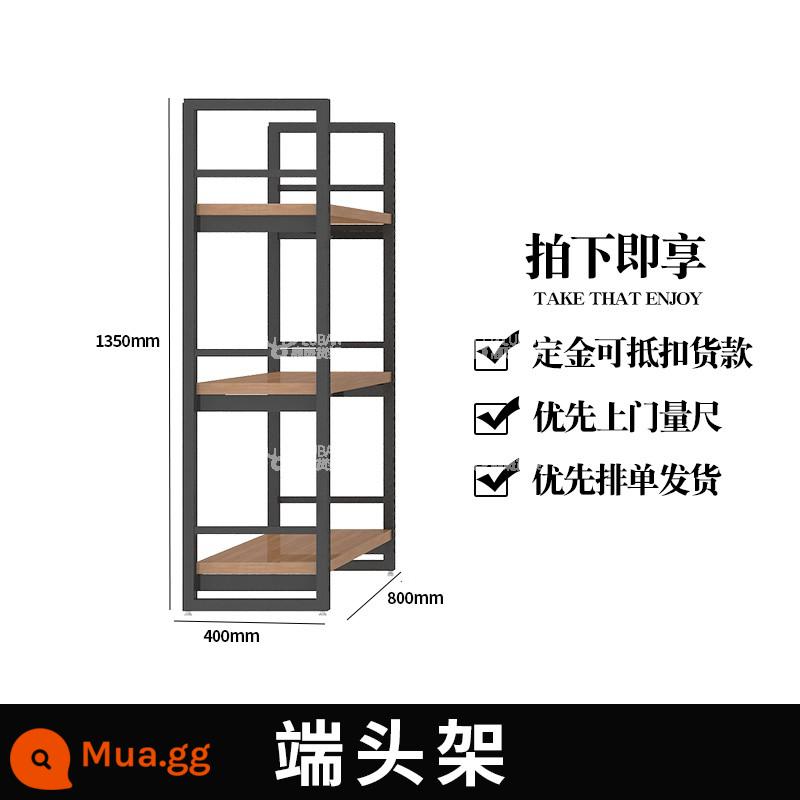 Kệ tủ rượu khách sạn thuốc lá tủ trưng bày rượu 1919 cùng giá đỡ trưng bày trên tường Tủ trưng bày hai mặt Nakajima - Giá đỡ một đầu [màu tùy chọn]