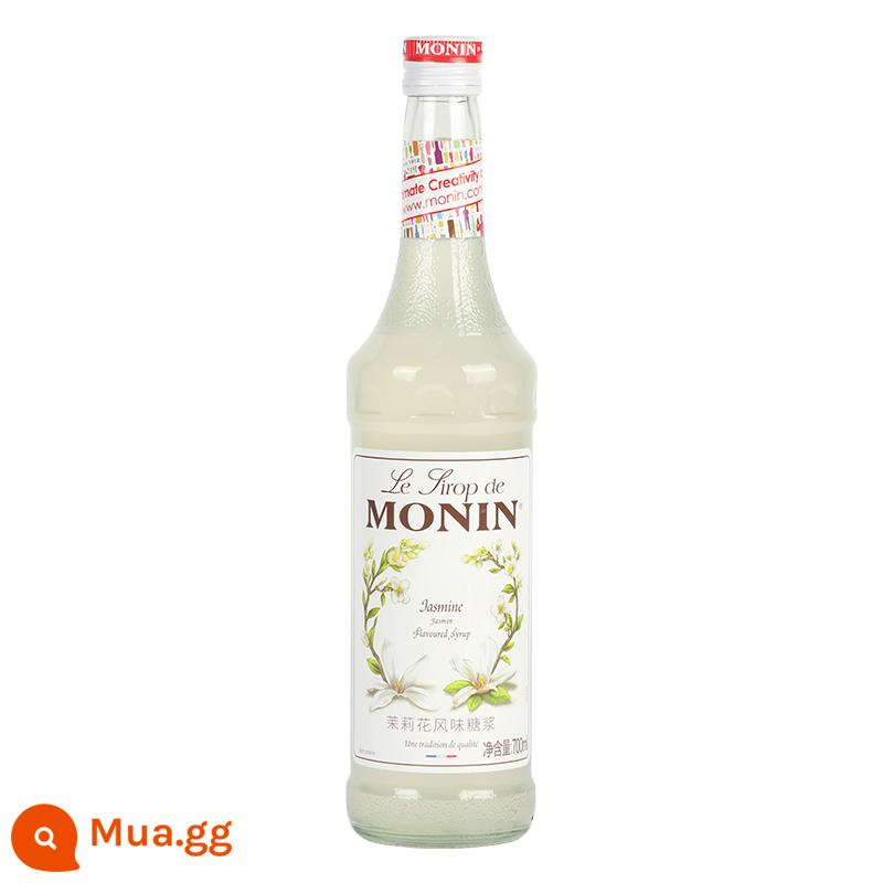 Xi-rô MONIN Hương Va ni Vỏ cam Bạc hà xanh Quế Táo Osmanthus Hạt phỉ Dừa Xi-rô hương Curacao xanh - hương hoa nhài