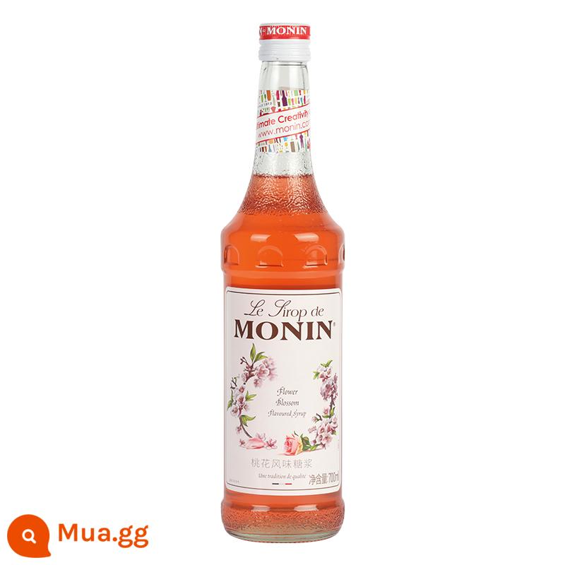 Xi-rô MONIN Hương Va ni Vỏ cam Bạc hà xanh Quế Táo Osmanthus Hạt phỉ Dừa Xi-rô hương Curacao xanh - Hương hoa đào