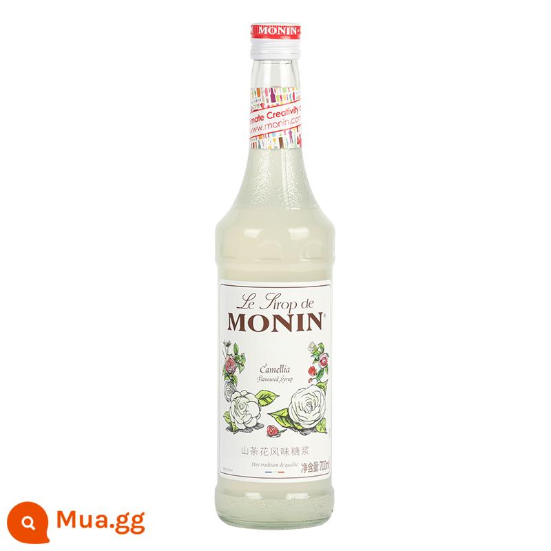 Xi-rô MONIN Hương Va ni Vỏ cam Bạc hà xanh Quế Táo Osmanthus Hạt phỉ Dừa Xi-rô hương Curacao xanh - hương hoa trà