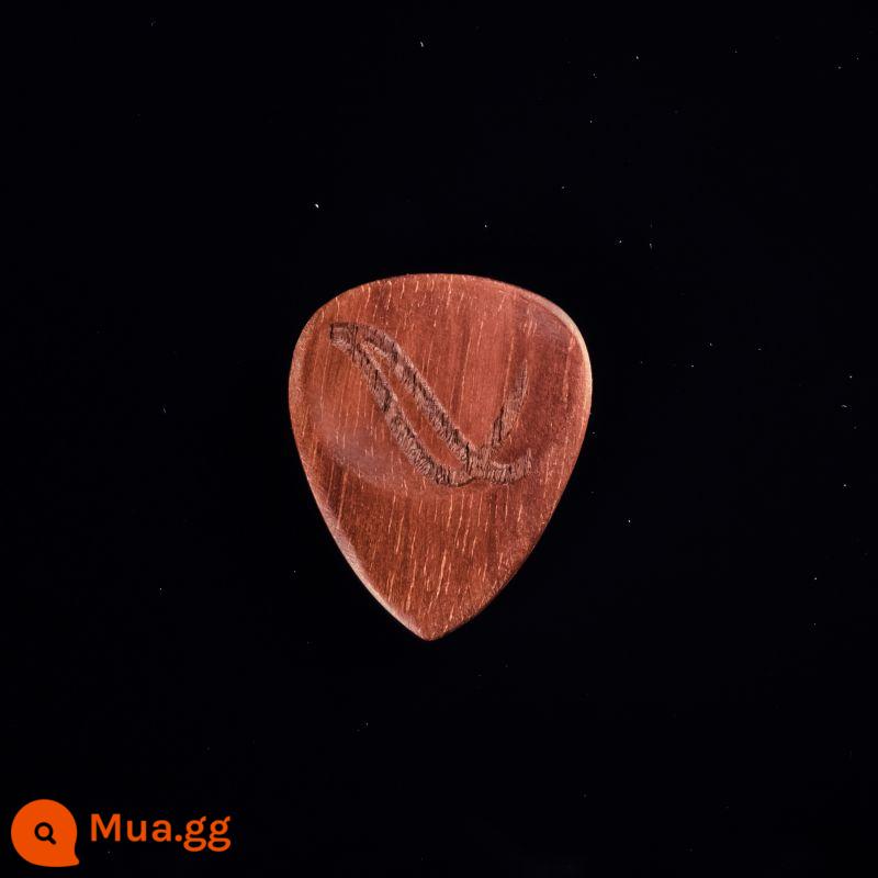 Wabookoka Handmade Ý Nativo Phím Hộp Gỗ Xương Gỗ Tay Guitar Quà Tặng - Phần gỗ tự nhiên (Dark Wood) dày