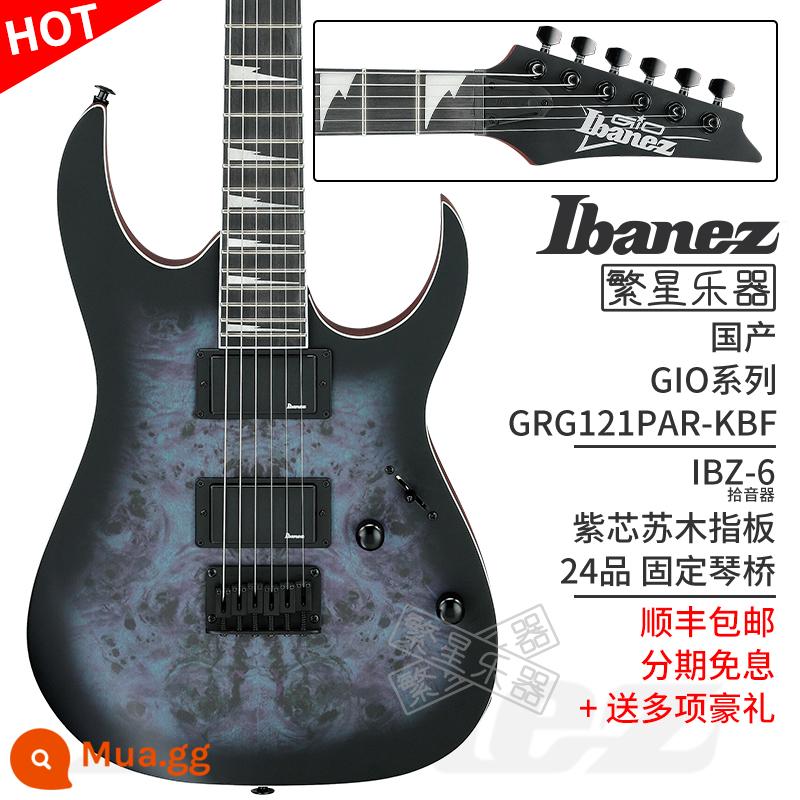 Ibanez Ibanna đàn guitar điện GRX40 GRG220PA GRG121SP GRGR221PA GRG131 - Độ dốc đêm tối GRG121PAR-KBF