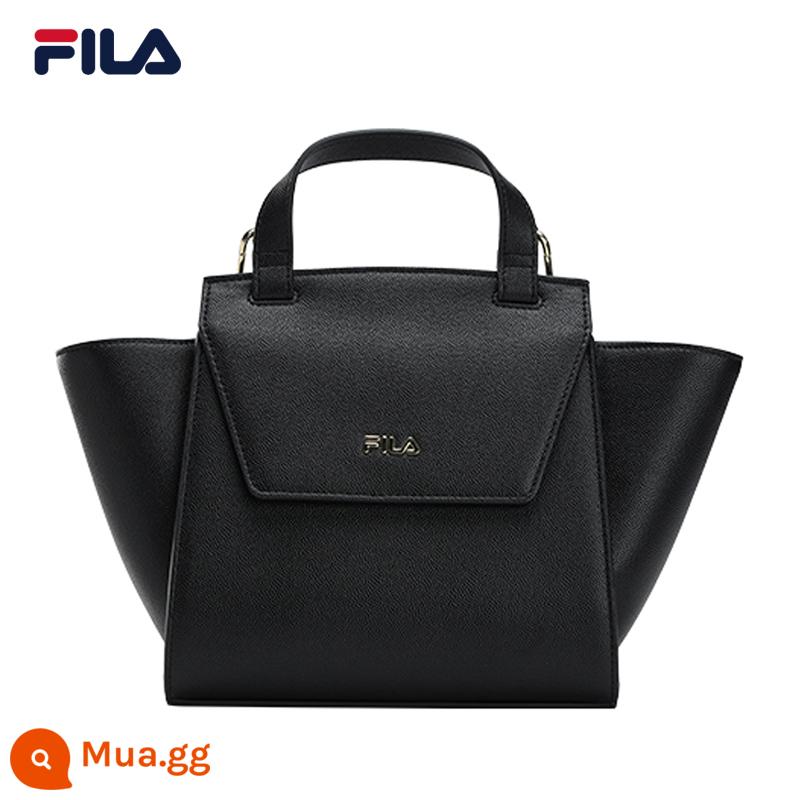 FILA Fila Official Túi Satchel Thời Trang Nữ Mùa Xuân 2022 Mới Túi Satchel Thời Trang Thanh Lịch Và Đa Năng Cho Nữ - Màu đen thật-BK