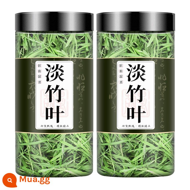 Trà lá tre nhẹ trà lá tre trà xanh lá tre Laoshan dianthus đóng hộp với số lượng lớn - [Hai lon] Lá tre nhẹ tổng cộng 30g