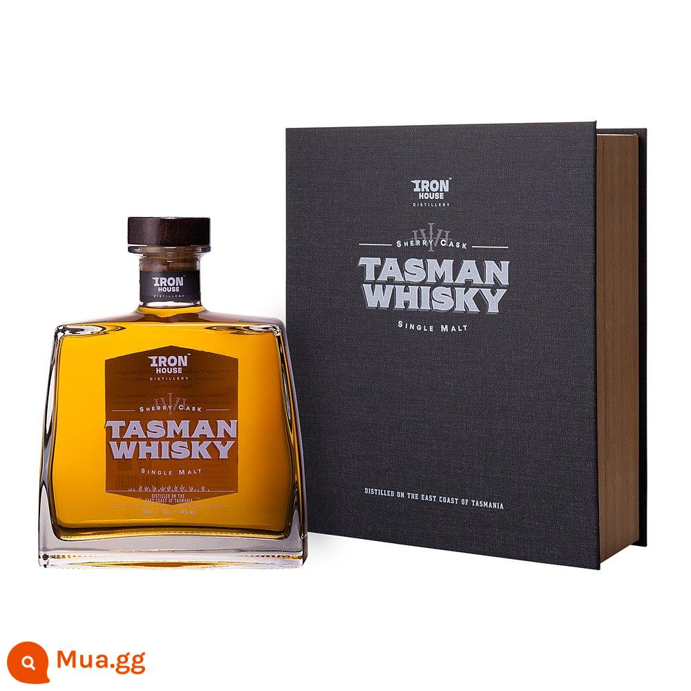 Thư trực tiếp của Úc Ironhouse Tasman Whiskey Single Malt Whisky ở độ tuổi 700ml - hổ phách