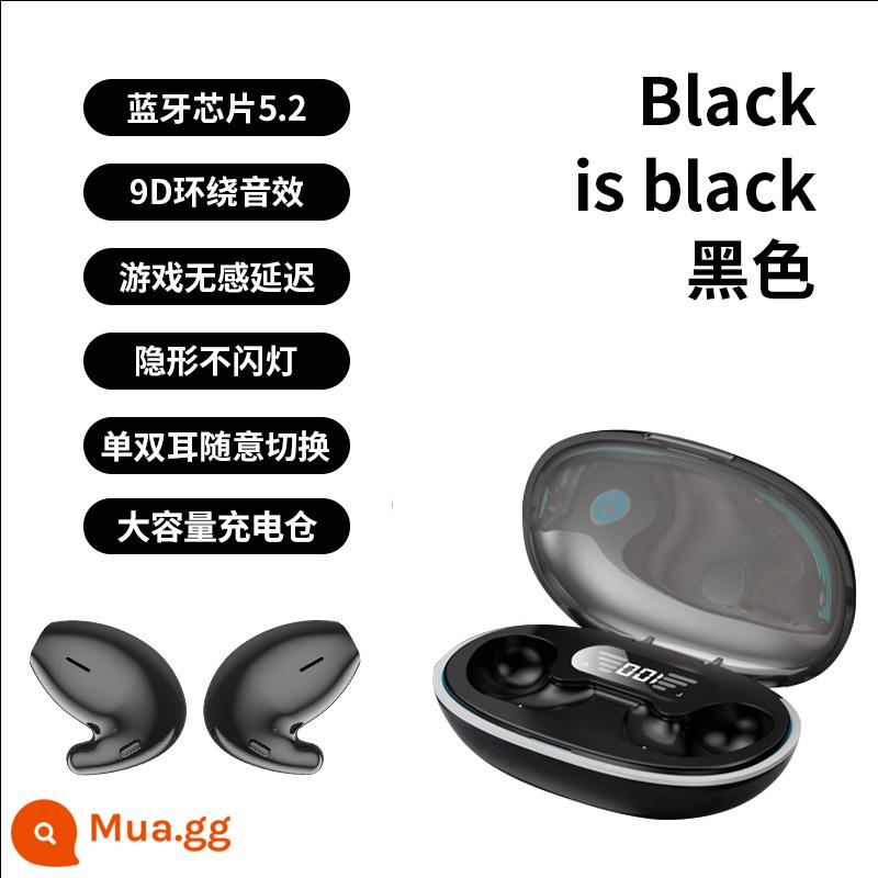 Tai nghe Bluetooth dẫn truyền xương, true wireless và in-ear, 2023 cao cấp mới ngủ không đau, đeo lâu, pin siêu dài cho chị em - Phiên bản hàng đầu Yunmohe [có thể đeo khi nằm nghiêng + hiệu ứng âm thanh vòm 9D]