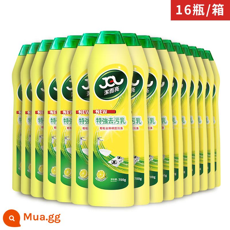 Làm sạch và sáng cực mạnh sữa tẩy rửa đa chức năng khử nhiễm kính phòng tắm sữa tạo tác tẩy cặn mạnh và làm mềm vết bẩn - Hộp 16 chai [siêu tiết kiệm chi phí]