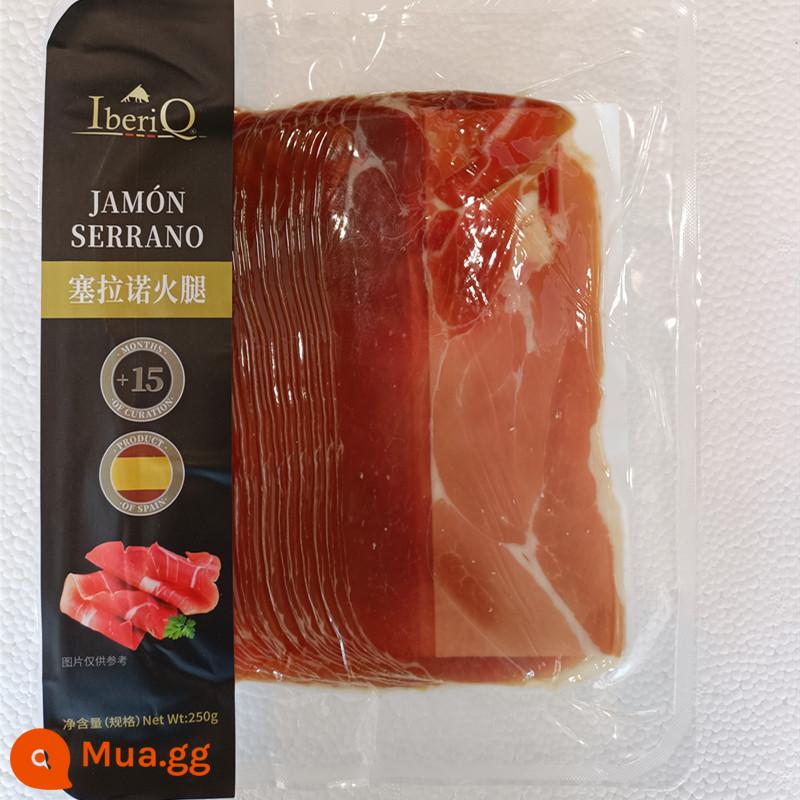 ISU lát giăm bông Parma của Ý 250g Serrano của Tây Ban Nha lát sống lên men sấy khô trong không khí lát sống ăn liền - Thịt giăm bông Serrano Tây Ban Nha Iberio 250g