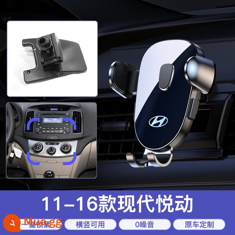 Giá đỡ điện thoại trên ô tô cho Hyundai IX25/IX35/Yuedong/Sonata/Yuena/TUCSON/Mingtu Elantra - 11-16 Yuedong ★có thể sử dụng theo chiều ngang mà không gây tiếng ồn