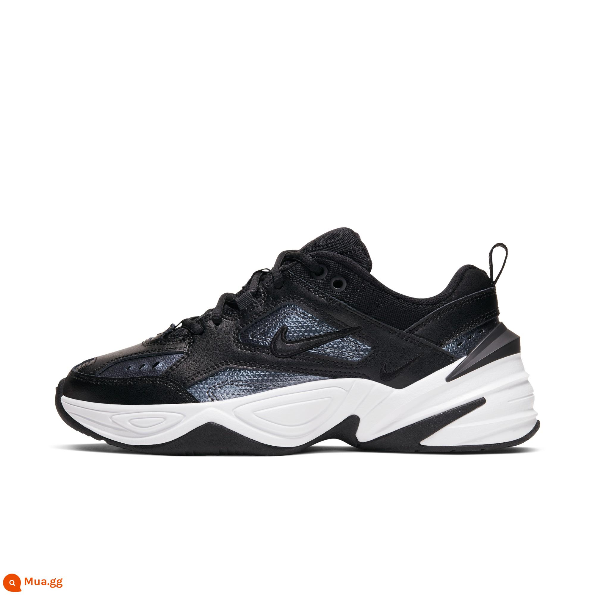 NIKE OUTLETS Official Giày thể thao nữ Nike M2K Tekno ESS CJ9583 - 001 màu đen/đen-kim loại màu son-màu trắng