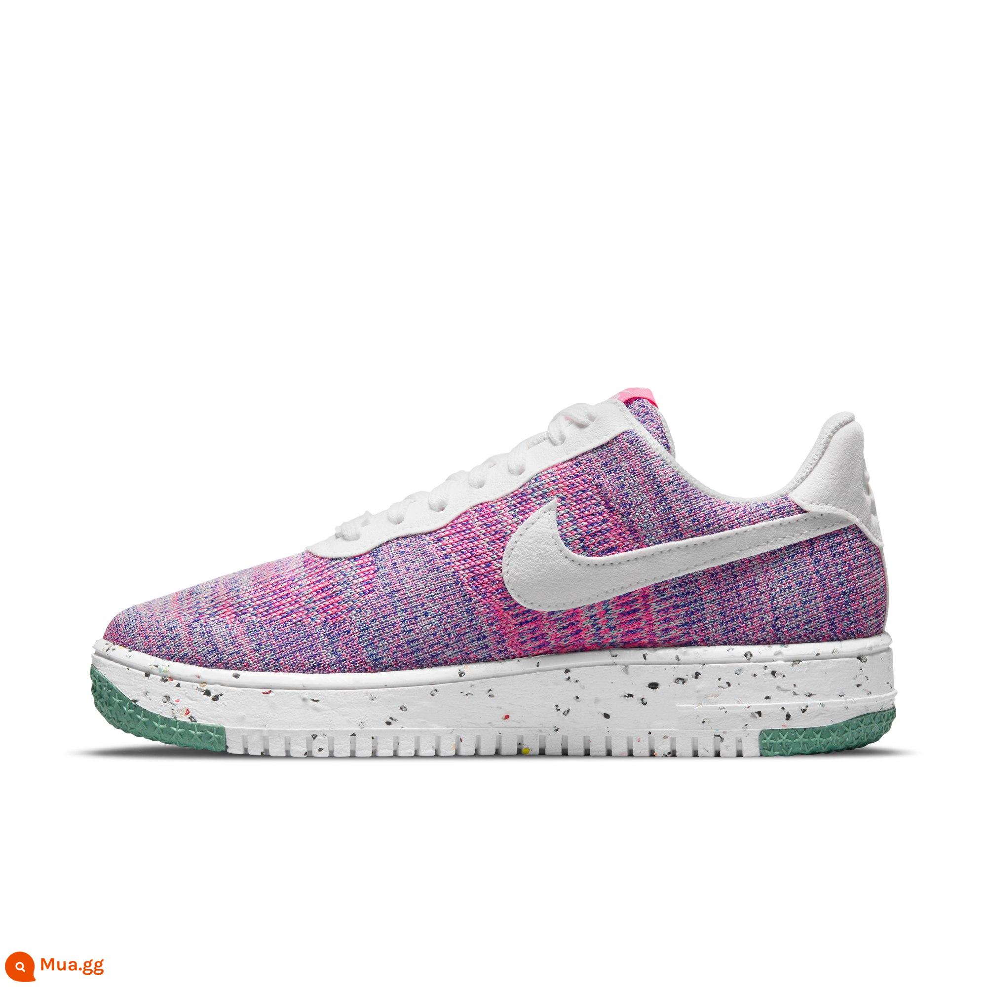 Cửa hàng NIKE Official OUTLETS Giày thể thao nữ Nike AF1 Crater FlyKnit DC7273 - 500 màu tím rạng rỡ/trắng/bột nổ/xanh rạng rỡ/xanh hài hòa