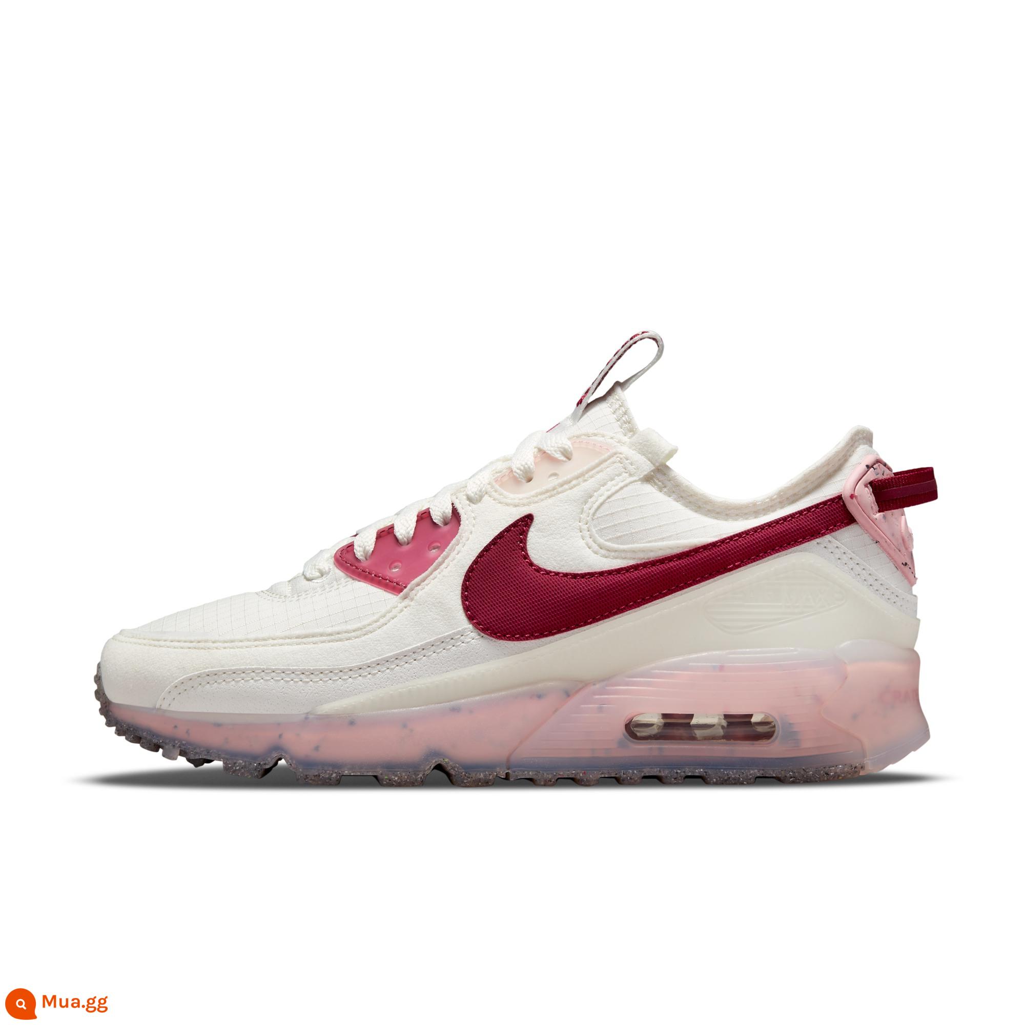 NIKE OUTLETS Official Giày thể thao nữ Nike Air Max Terrascape 90 DC9450 - 100 đỉnh núi trắng/đỏ garnet/bột men