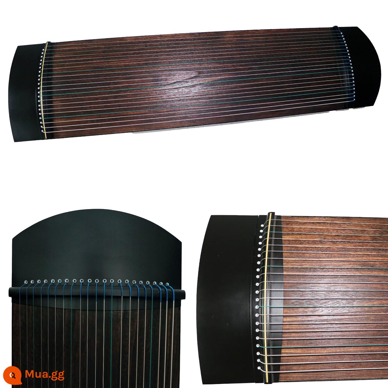 Đàn guzheng 163 mới dành cho người mới bắt đầu tham gia nhà sản xuất gỗ mun guzheng nhỏ cầm tay 125cm cấp thứ mười - Bề mặt trơn bằng gỗ mun 125cm