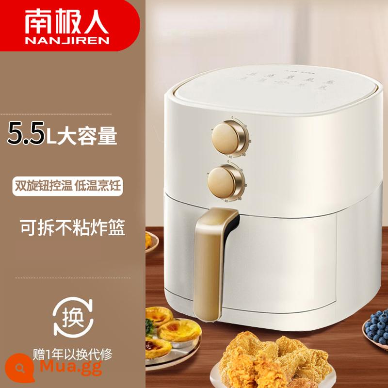 Nước xào không khí ở Nam Cực Visual Fried Fried Pot hom - Mẫu cơ khí núm 5,5L