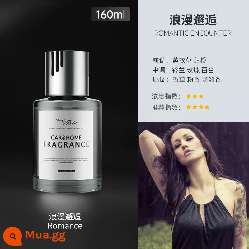 Nước hoa xe hơi Nước hoa xe hơi cao cấp Cologne dành cho nam Đặc biệt Hương thơm nhẹ lâu dài Trang trí Nước hoa xe hơi Khử mùi cho phụ nữ - Cuộc gặp gỡ lãng mạn [Dung tích lớn 160ml] Hương thơm lâu dài 丨 Loại bỏ mùi hôi