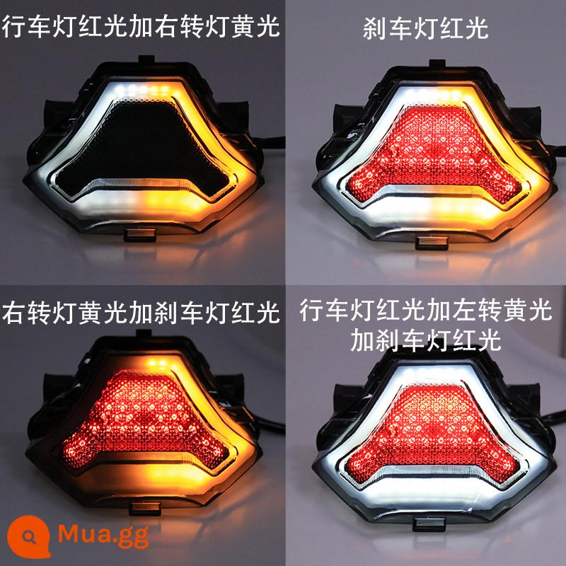 Thích hợp cho đèn LED Niu Shanye r3 uqi/u+/u1c/u1d/u+b sửa đổi giá đỡ đèn đuôi đa năng - Đèn hậu loại A có ánh sáng trắng