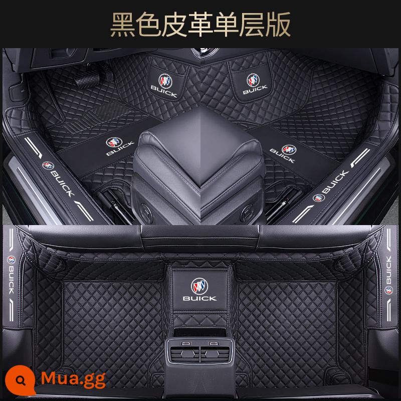 Đặc biệt sử dụng cho 2023 Buick Weilang pro Yinglang Regal e4 Lacrosse Angkeqi e5 6 thảm sàn màu xanh nhạt được bao quanh đầy đủ - Thảm trải sàn một lớp da màu đen