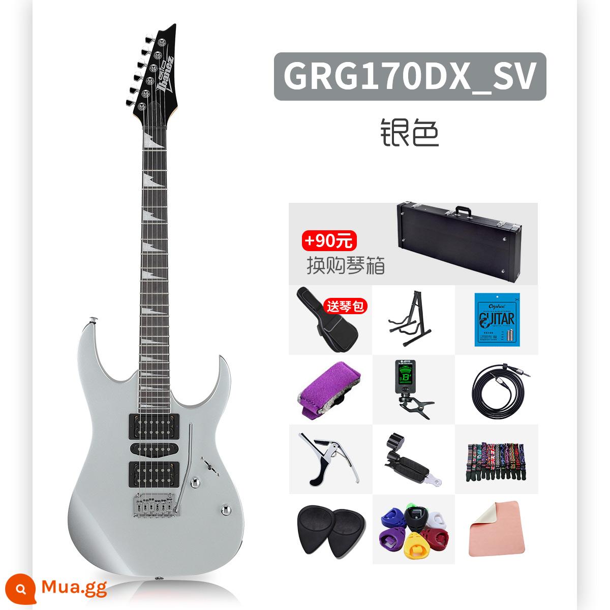 IBANEZ Ibanna GRX40 GRG150/170DX/220PA mục chuyên nghiệp mới bắt đầu bộ guitar điện - GRG170DX-SV bạc