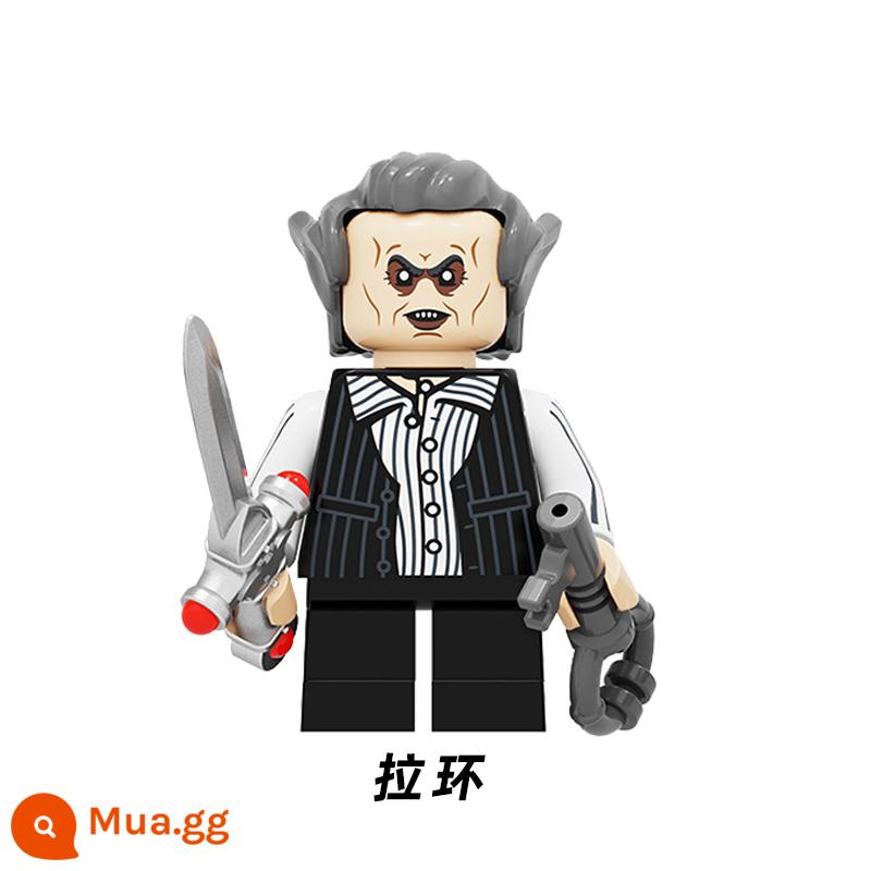 Tương thích với LEGO Harry Potter bơm nhạc hình Bella Dumbledore James Potter Pomona đồ chơi lắp ráp - tab kéo