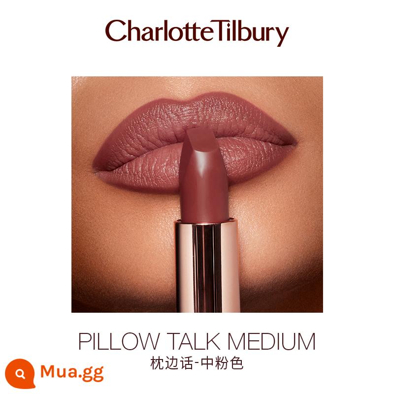 [Lễ hội năm mới] CT Modern Fog Lipstick Hickey WONS Red Brown Bean Paste Son môi dưỡng ẩm - PILLOW-TALK-MEDIUM Pillow Talk màu hồng