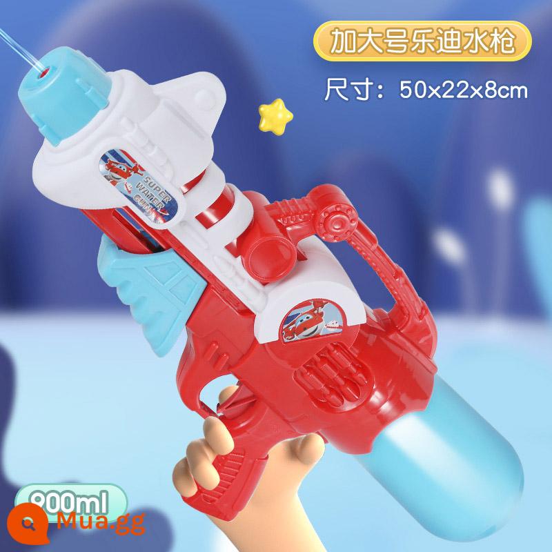 Super Wings Ba Lô Súng Nước Kéo Đồ Chơi Trẻ Em Bé Trai Bé Gái Phun Nước Súng Nước Hoạt Hình Kích Thước Lớn 2273 - [Super Wings-Ledi] Súng bắn nước bơm hơi 900ML