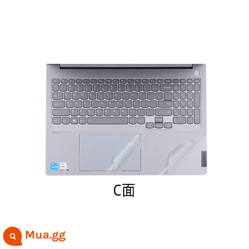 Lenovo thinkbook16+ film 2023 màng bảo vệ laptop liên hệ thinkbook16p màng bảo vệ vỏ phim miếng dán thân máy 2022 màu trơn 16pNX hiệu năng cao - Bề mặt C mờ trong suốt