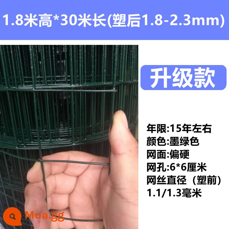 Hàng rào dây thép gai chăn nuôi gà lưới bảo vệ hàng rào lan can ngoài trời dây thép Hà Lan lưới sắt lưới nhà vườn rau - vàng