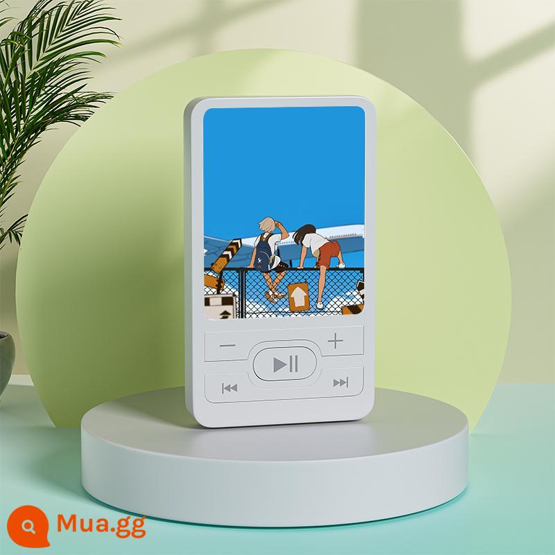 Phiên bản MP3 Bluetooth của máy nghe nhạc không dây nhỏ có thể chỉ định bài hát học sinh nghe bài hát thể thao đặc biệt Walkman - nền xanh