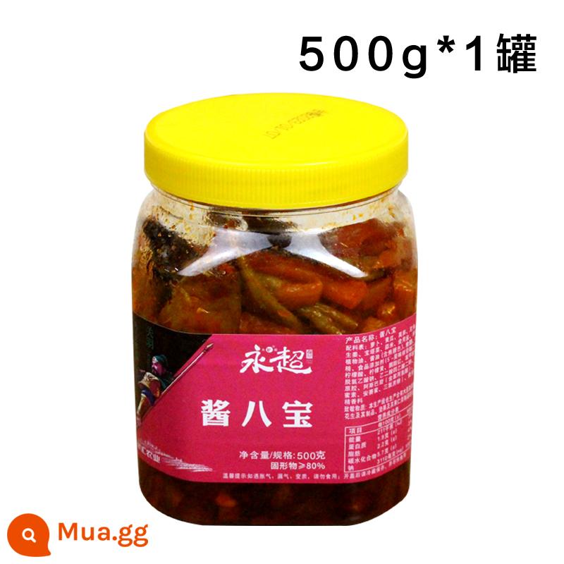 Nước sốt Yongchao đóng hộp 750g dưa chua món ăn tiếp theo món khai vị dưa chua chùa dưa chua ăn liền rau các loại - Nước sốt Babao 500g*1 lon